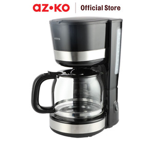 [EZO.0803574] AZKO Kris 1.5 ltr Coffee Drip Maker Stainless Steel - Hitam