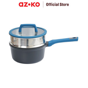 [EZO.0803575] AZKO Kris 18 cm Superb Panci Saucepan & Steamer