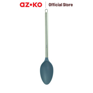 [EZO.0803594] AZKO Kris Sendok Masak Nylon Dengan Handle Stainless Steel