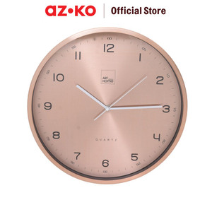 [EZO.0803610] AZKO Arthome 35 cm Jam Dinding 1815 - Rose Gold