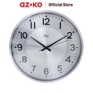 [EZO.0803611] AZKO Arthome 35 cm Jam Dinding Dhk151 - Silver