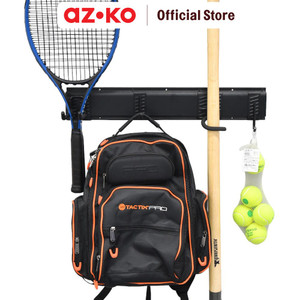 [EZO.0803614] AZKO Tactix Set 5 Pcs Gantungan Dinding Dan Rail - Hitam