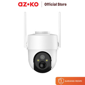 [EZO.0803631] AZKO Krisbow Sync Smart Ip Camera Wifi Battery Ptz Speed 3Mp 24Q Smart Cctv Kamera Pengawas Pintar Camera Pengintai Alat Keamanan Rumah Spy Cam