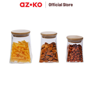 [EZO.0803661] AZKO Kris Set 3 Pcs Costa Stoples Kaca Borosilicate