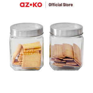 [EZO.0803664] AZKO Krishome 750 ml Set 2 Pcs Stoples Kaca