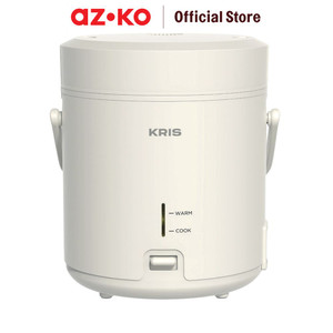 [EZO.0803681] AZKO Kris 300 ml Rice Cooker Manual 3D - Putih