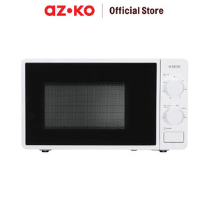 [EZO.0803682] AZKO Kris 20 ltr Microwave Oven Dengan Button - Putih/Hitam