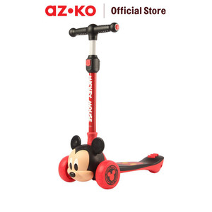 [EZO.0803720] AZKO Disney Skuter Anak 3 Roda 3D Mickey - Merah