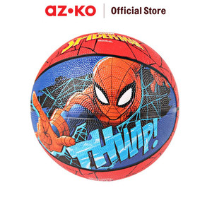 [EZO.0803722] AZKO Marvel Ukuran 5 Bola Basket Rubber Spiderman