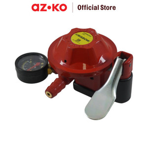 [EZO.0803725] AZKO Krisbow Regulator Gas Superlock - Merah