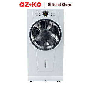 [EZO.0803738] AZKO Krisbow 11 inci Kipas Angin Uap Dengan Remote - Putih