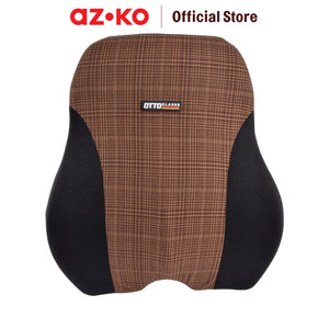 [EZO.0803745] AZKO Otto Klasse Bantal Punggung Mobil Tartan Classic - Hitam