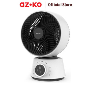 [EZO.0803750] AZKO Kris 8 inci Kipas Angin Meja Circulation - Putih