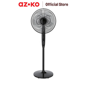[EZO.0803751] AZKO Kris 16 inci Kipas Angin Berdiri - Hitam