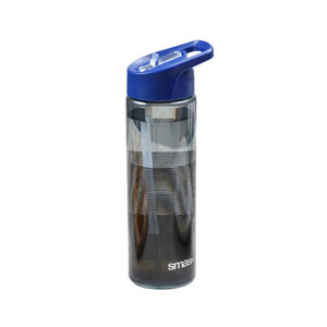 [EZO.0803802] AZKO 700 ml Smash Botol Minum Fashion Sipper Water Drinking Bottle Botol Air Bpa Free Wadah Minuman Perlengkapan Minum Drinkware - Biru