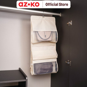 [EZO.0803812] AZKO Stora 39X84 cm Organizer Tas Gantung - Krem Beige