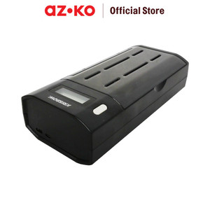 [EZO.0803838] AZKO Krisbow Charger Baterai Universal 6 Slot Ctc Aa/Aaa/9V/C/D - Hitam