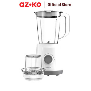 [EZO.0803863] AZKO Kris 1.5 ltr Blender Dengan Grinder 500 Watt - Putih