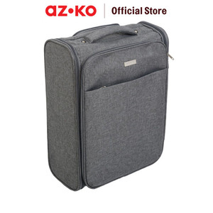 [EZO.0803864] AZKO Passport 20 Inci Cody Koper Abs & Polyester - Abu-Abu
