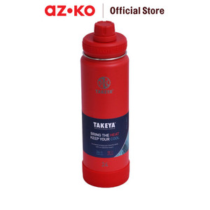 [EZO.0803882] AZKO Takeya 700 ml Botol Vacuum Flask Stainless - Merah Watermelon