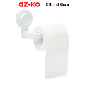 [EZO.0803915] AZKO Stora 17X7.5X10.5 cm Holder Tisu Toilet Roll - Putih