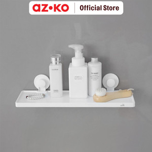 [EZO.0803918] AZKO Stora 42X12.2X9.5 cm Rak Dinding - Putih