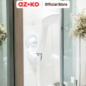 [EZO.0803923] AZKO Stora Gantungan Shower - Putih