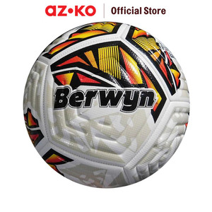 [EZO.0803927] AZKO Berwyn Ukuran 4 Bola Sepak Panel Hand Sewn 12 Pvc