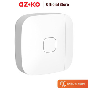[EZO.0803949] AZKO Krisbow Sync Smart Sensor Jendela Atau Pintu Wifi - Putih Alat Detektor Nirkabel Smart Sensor Window Door Elektronik Rumah Tangga