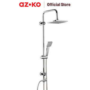 [EZO.0803952] AZKO Tatay London Set Shower Mandi Chrome
