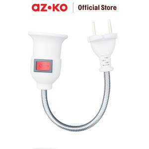 [EZO.0803978] AZKO Krisbow 15 Cm Fitting Lampu Extender E27