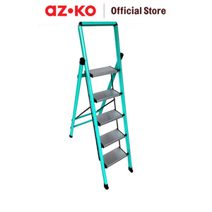 [EZO.0803995] AZKO Krisbow 1.6 Mtr Tangga Lipat Dengan Extent Pole 5 Step