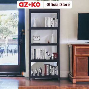[EZO.0804022] AZKO Krisbow Rak Besi 5 Tingkat - Hitam