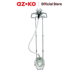 [EZO.0804038] AZKO Memoo 2.6 Ltr Setrika Uap Pakaian - Putih/Hijau