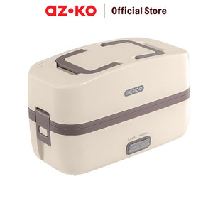 [EZO.0804042] AZKO Memoo Kotak Makan Warmer Elektrik 270 Watt - Putih