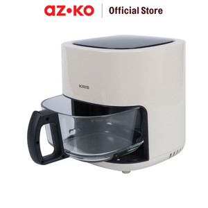 [EZO.0804043] AZKO Kris 3 ltr Air Fryer - Putih Alat Masak Goreng Pembuat Makanan Penggoreng Tanpa Minyak Elektronik Dapur