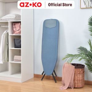 [EZO.0804049] AZKO Stora 122X38X93 cm Meja Setrika Lipat Dengan Pengait - Biru