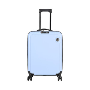 [EZO.0804070] AZKO Luggo Ultra Slim Koper Abs Tsa Lock Expandable Hardcase Luggage Koper Kabin Dengan Tsa Tas Jalan-Jalan Travel Bag Tas Roda - Biru