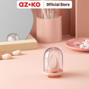 [EZO.0804087] AZKO Stora 9.5x6.7x6.7 Cm Kotak Kosmetik Beauty Blender - Pink