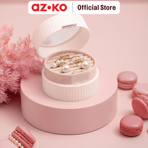 [EZO.0804091] AZKO Stora 10x5.5x9.7 Cm Kotak Perhiasan - Pink