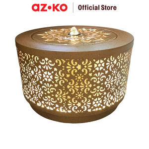 [EZO.0804097] AZKO Arthome 25 Cm Hiasan Air Mancur Bubbling Led Flower