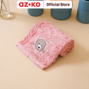 [EZO.0804148] AZKO Ataru 30x70 Cm Handuk Mandi Anak Bear - Pink