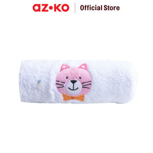[EZO.0804152] AZKO Ataru 30x50 Cm Handuk Mandi Anak Cat - Putih