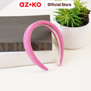 [EZO.0804155] AZKO Ataru Bando Suede Stripe - Pink