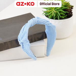 [EZO.0804156] AZKO Ataru Bando Twisted Texture - Biru