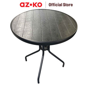 [EZO.0804164] AZKO Soleil 60 Cm Meja Tamu Polywood Round