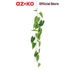 [EZO.0804203] AZKO Arthome Tanaman Artifisial Garland Anthurium Leaf - Hijau