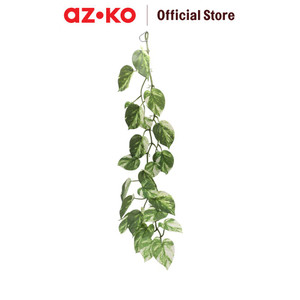 [EZO.0804207] AZKO Arthome Tanaman Artifisial Garland Rohdea White Leaf - Hijau