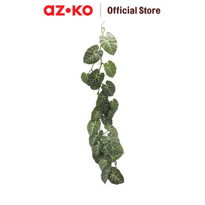 [EZO.0804209] AZKO Arthome Tanaman Artifisial Garland Evergreen Lotus Leaf - Hijau