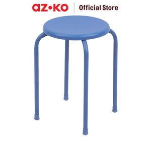 [EZO.0804230] AZKO Soleil Bangku Metal - Biru Gummy